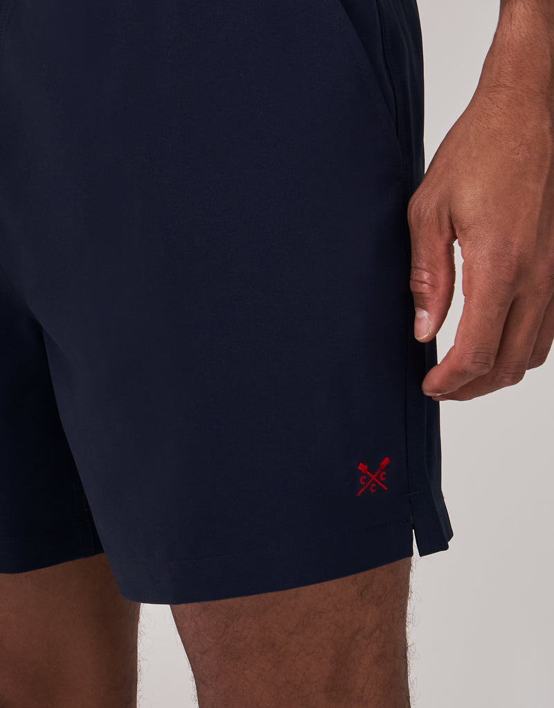 An image of the Crew Clothing Plain Swim Shorts