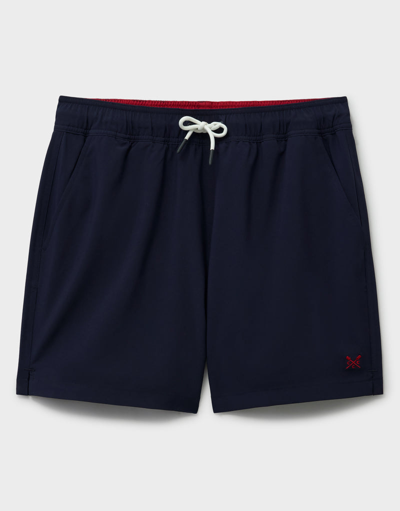 An image of the Crew Clothing Plain Swim Shorts