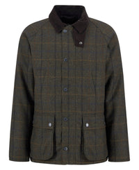 An image of the Barbour Bedale Check Wool Jacket
