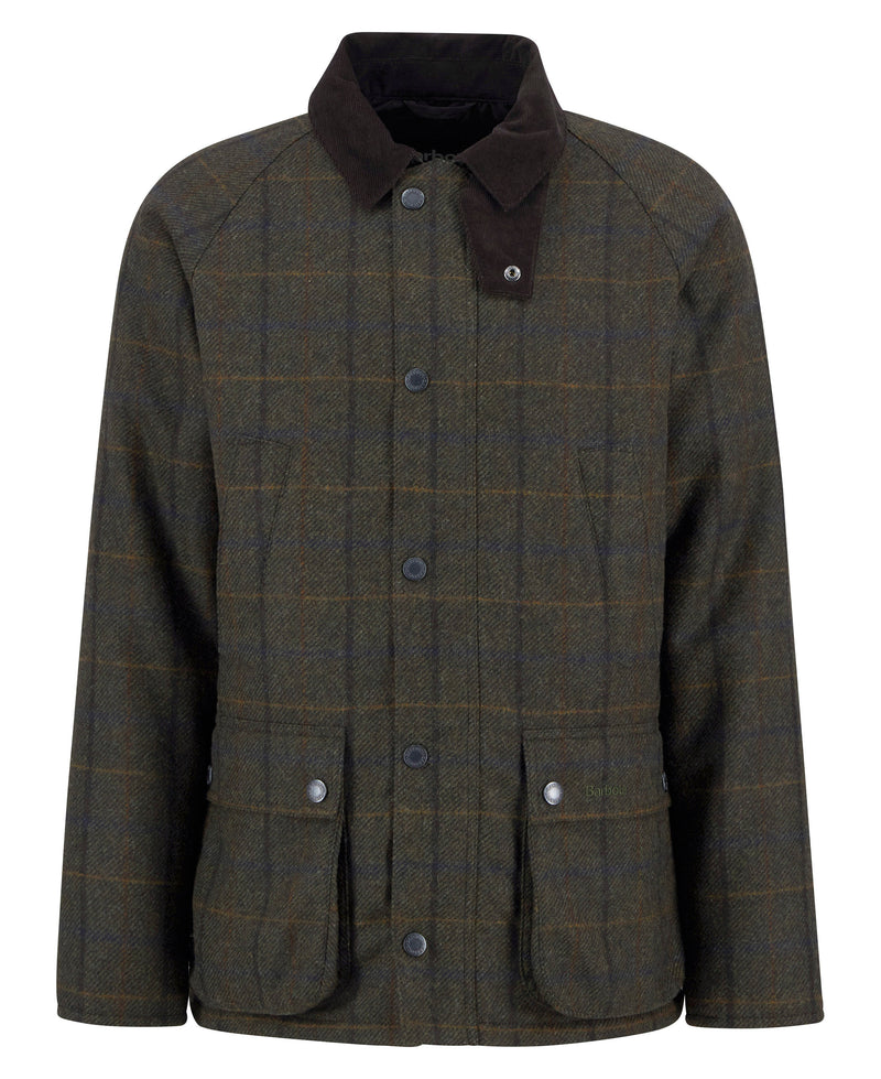 An image of the Barbour Bedale Check Wool Jacket