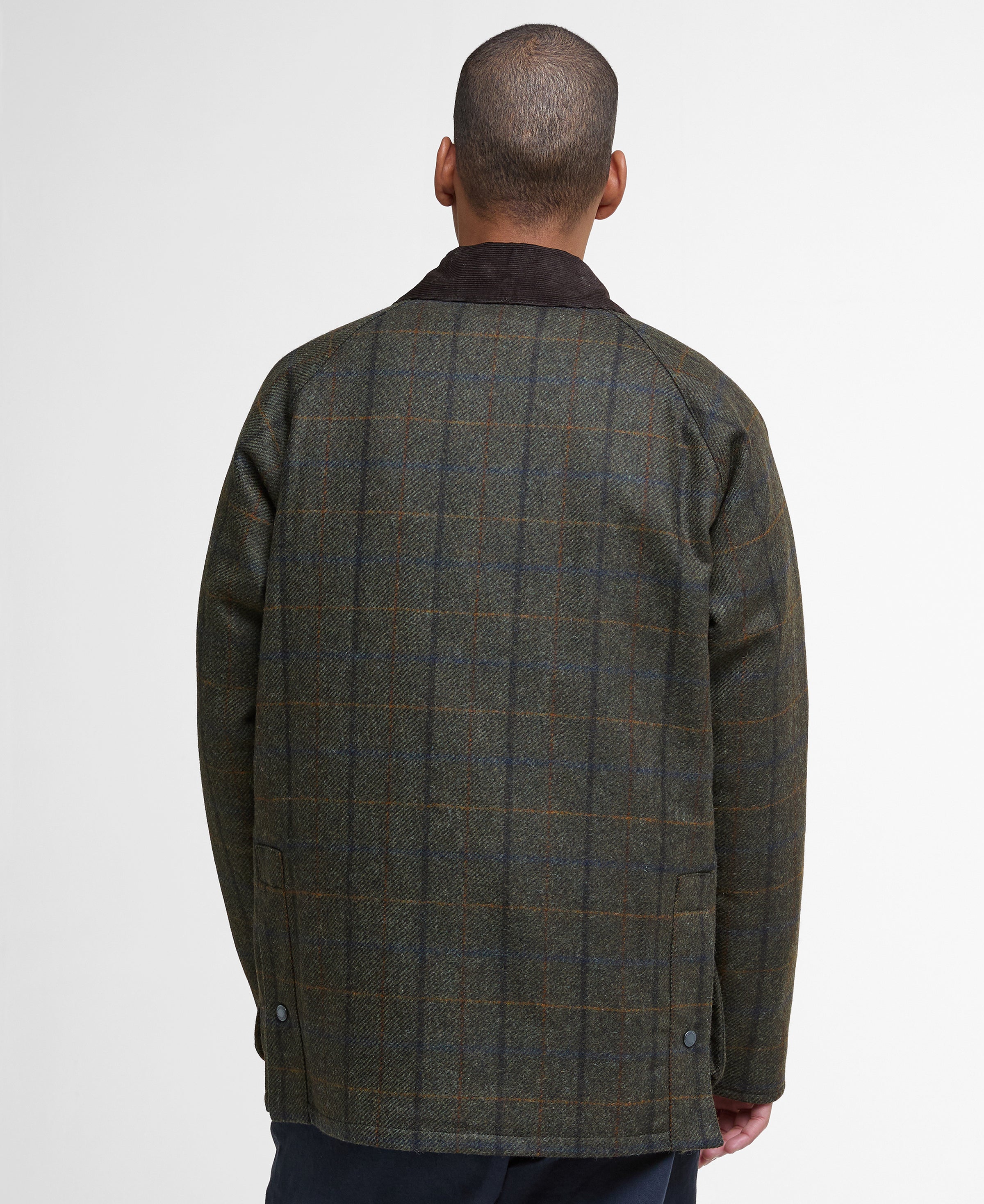 An image of the Barbour Bedale Check Wool Jacket