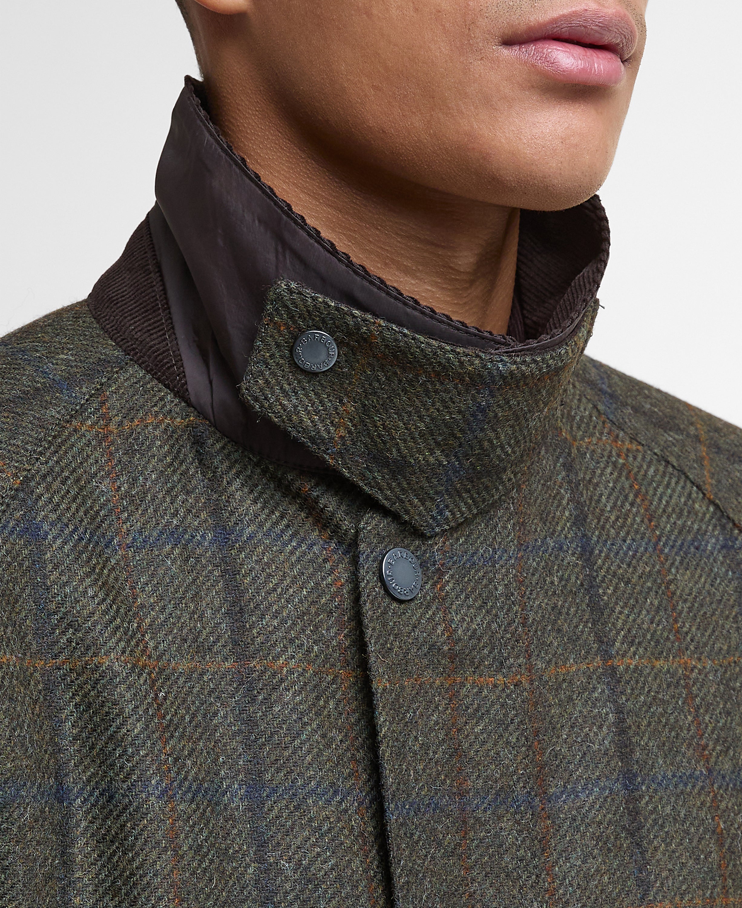 Bedale Check Wool Jacket | Barbour Men's Jacket – Brodie Countryfare