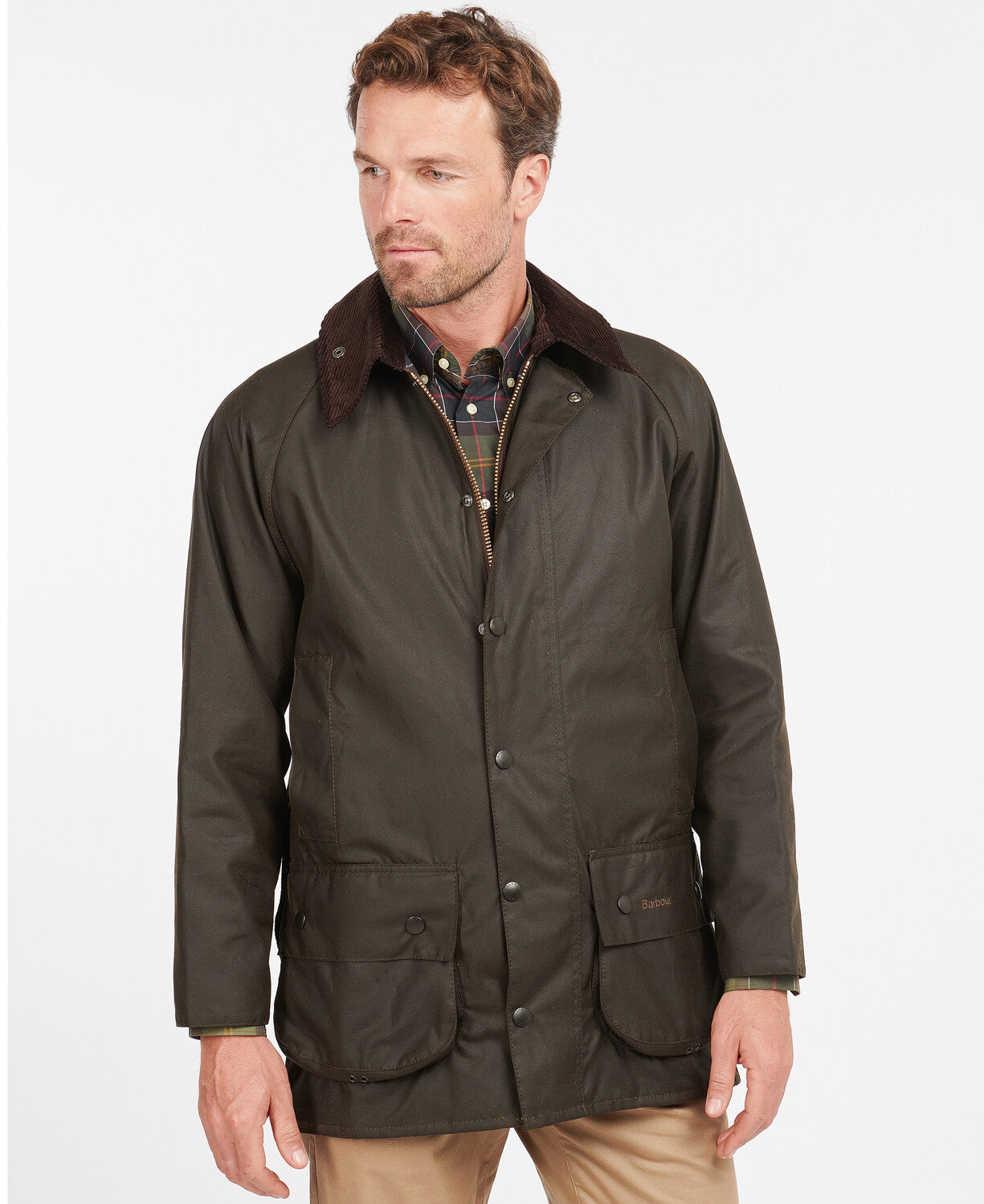 An image of the Barbour Beaufort Wax Jacket