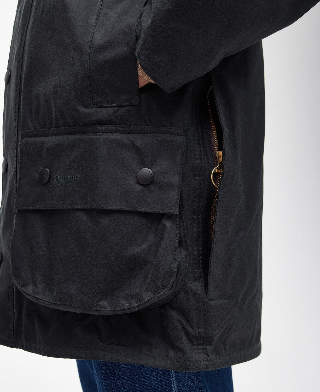 An image of the Barbour Beaufort Wax Jacket