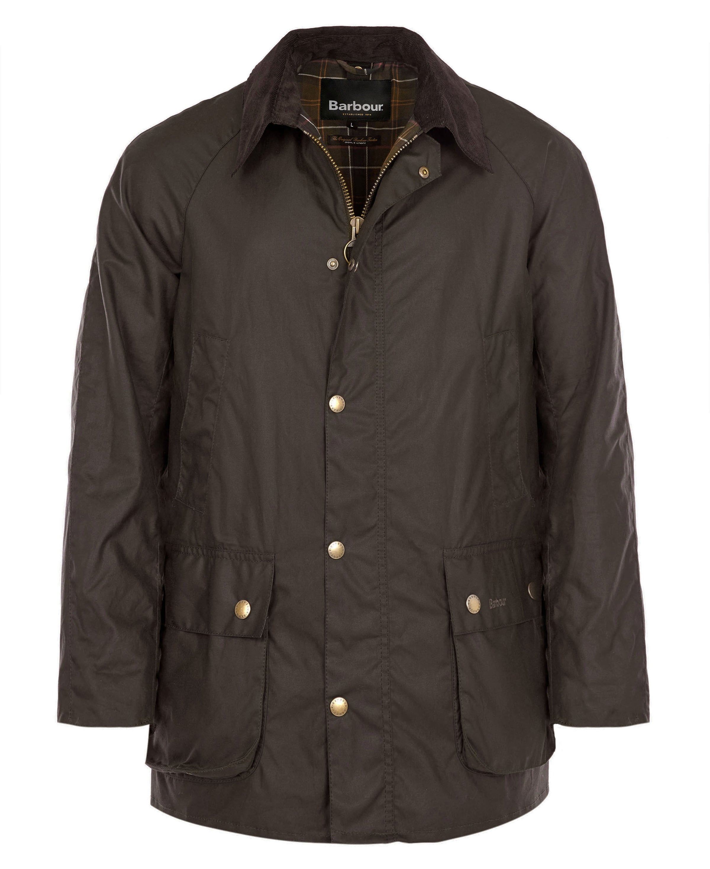 An image of the Barbour Ashby Wax Jacket