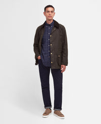 An image of the Barbour Ashby Wax Jacket