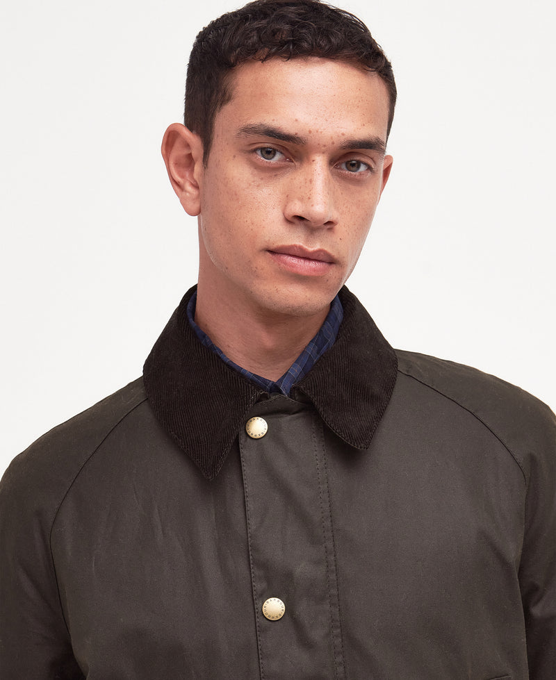 An image of the Barbour Ashby Wax Jacket