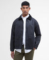 An image of the Barbour Short Bedale Wax Jacket