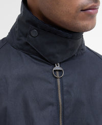An image of the Barbour Short Bedale Wax Jacket