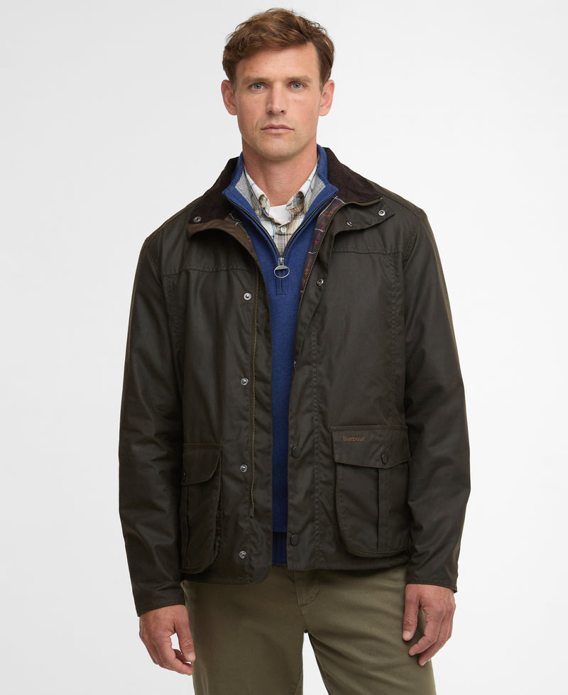 An image of the Barbour Sander Wax Jacket