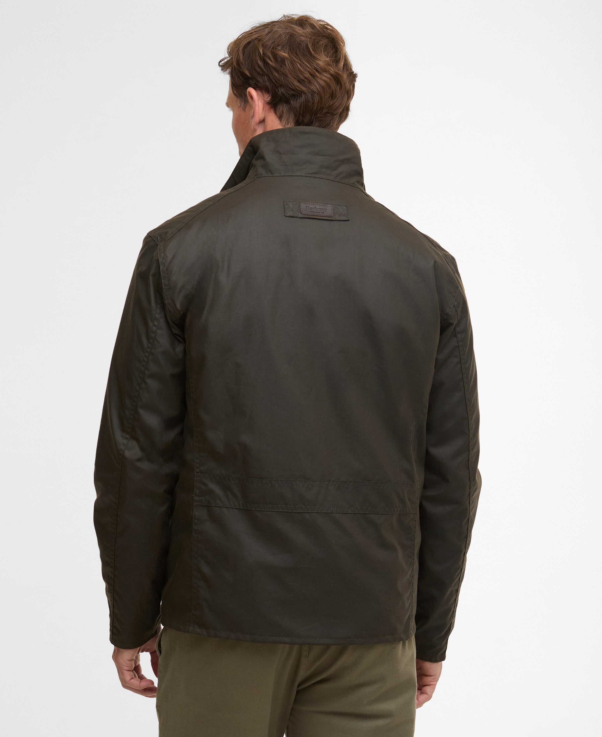 An image of the Barbour Sander Wax Jacket