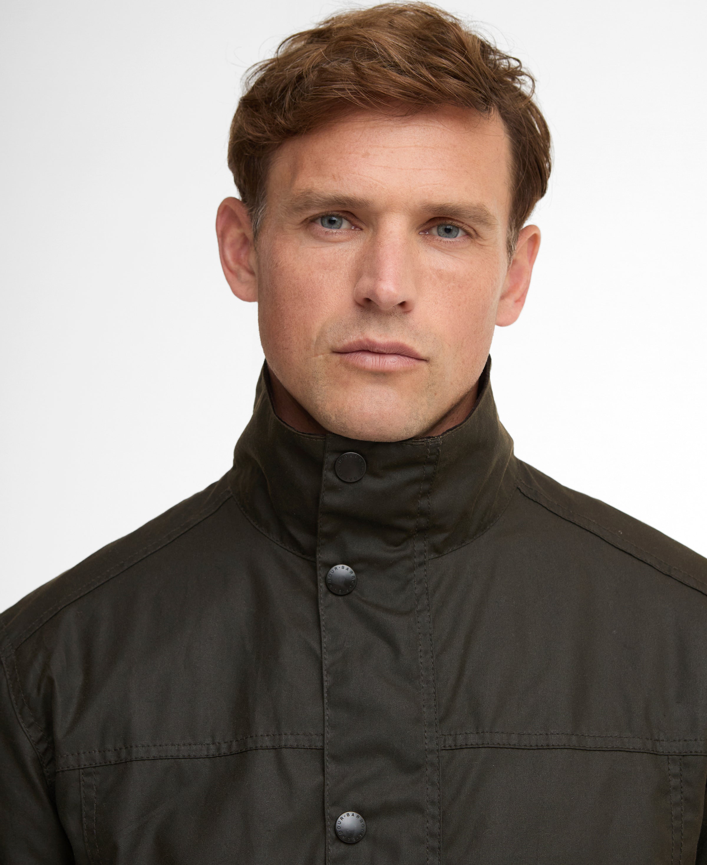 An image of the Barbour Sander Wax Jacket