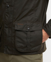 An image of the Barbour Sander Wax Jacket