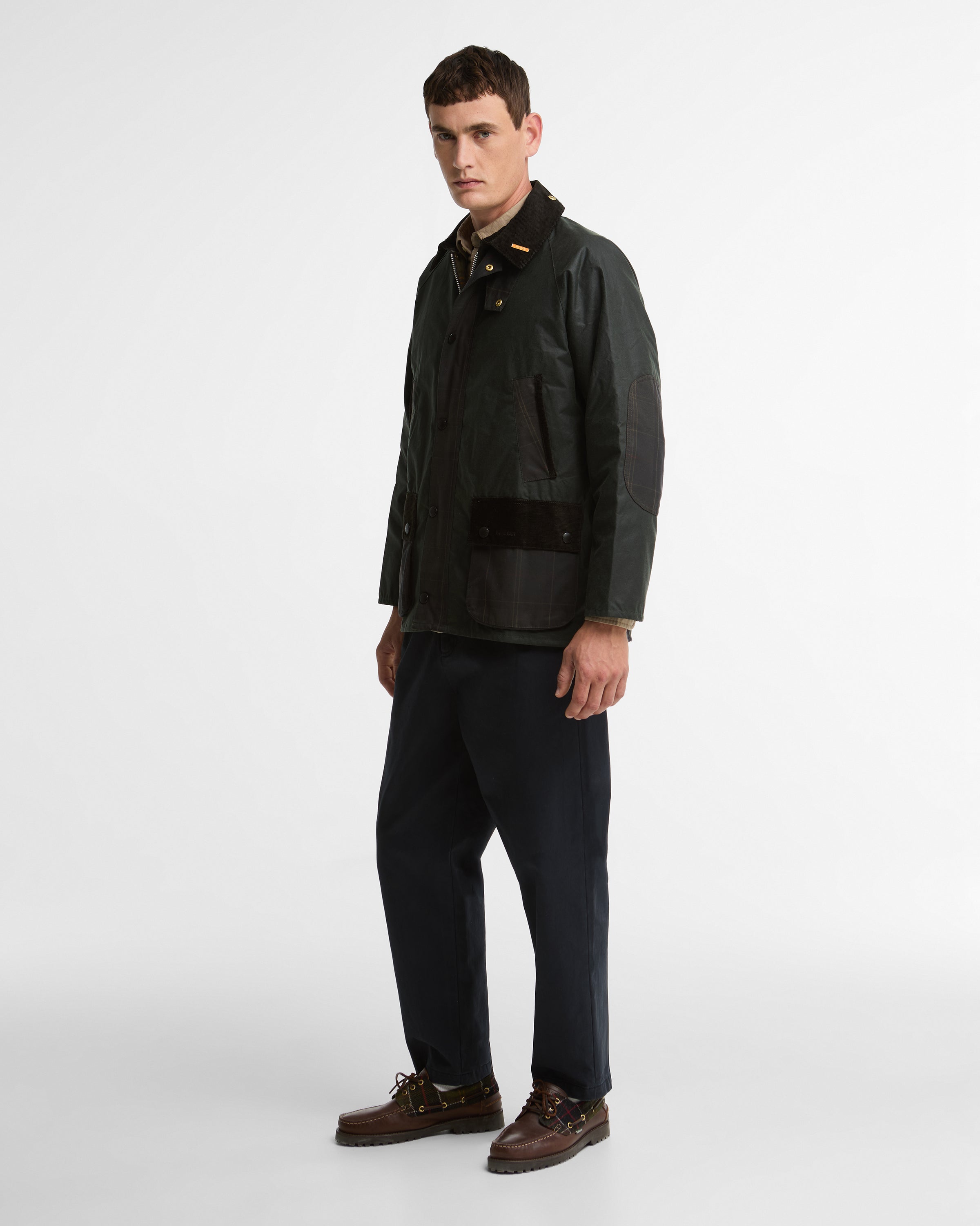 Icons Patch Bedale Wax Jacket