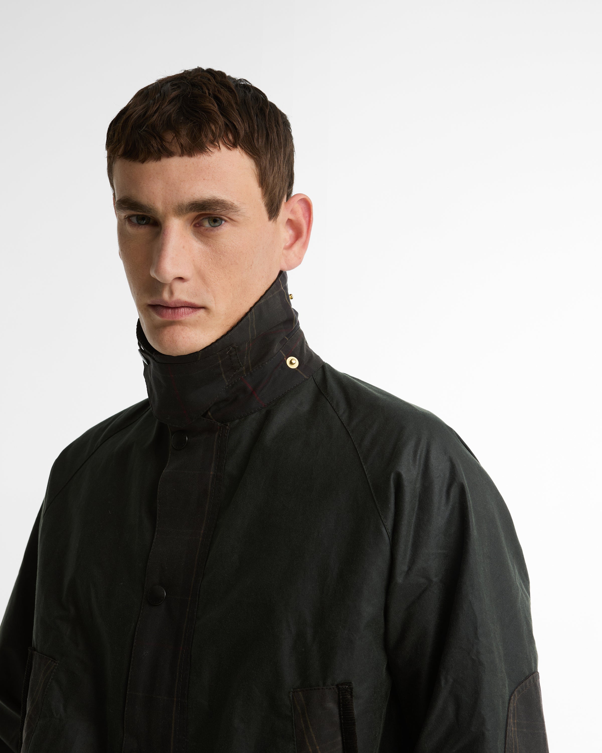 Icons Patch Bedale Wax Jacket