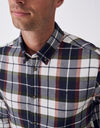 An image of the Crew Clothing Classic Fit Multi Check Flannel