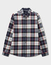An image of the Crew Clothing Classic Fit Multi Check Flannel