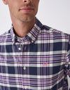 An image of the Crew Clothing Classic Fit Rupert Check Oxford