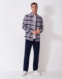 An image of the Crew Clothing Classic Fit Rupert Check Oxford