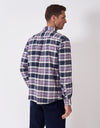 An image of the Crew Clothing Classic Fit Rupert Check Oxford