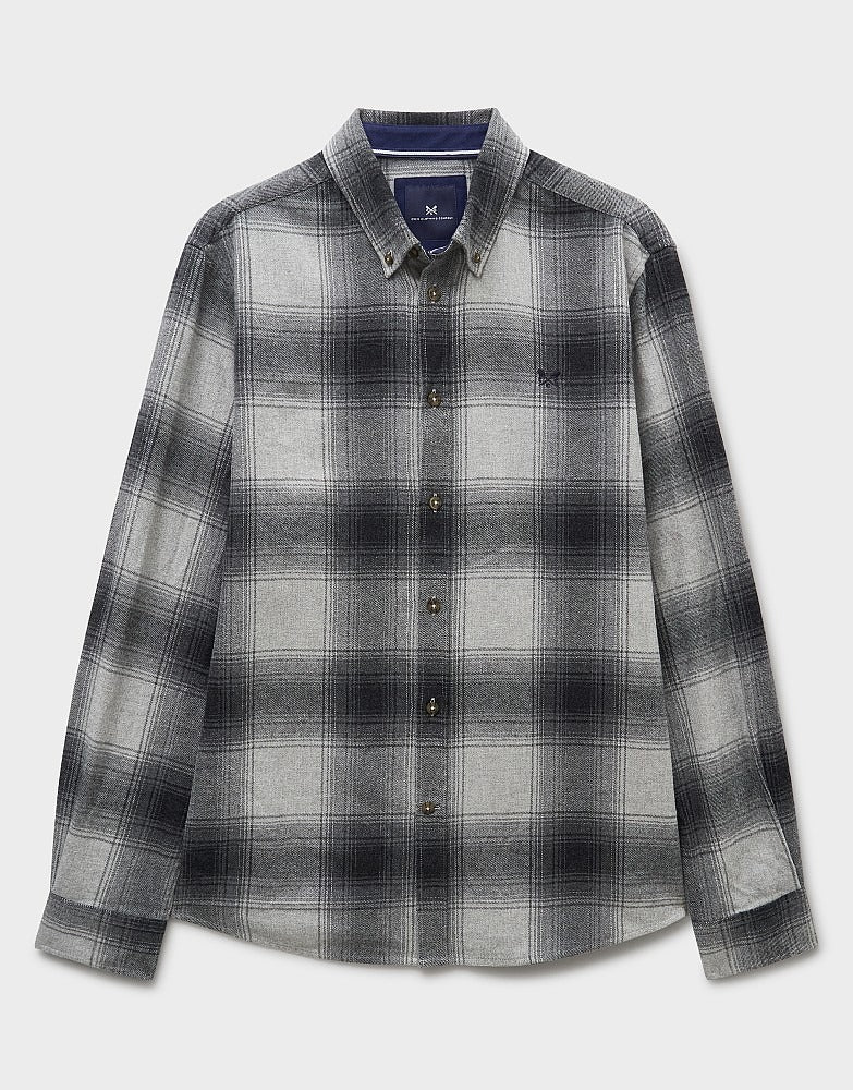 An image of the Crew Clothing Filey Check Flannel