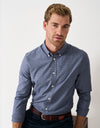 An image of the Crew Clothing Puppytooth Oxford