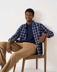 An image of the Crew Clothing House Check Flannel