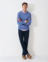 An image of the Crew Clothing Organic Cotton Vee