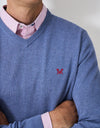 An image of the Crew Clothing Organic Cotton Vee