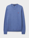 An image of the Crew Clothing Organic Cotton Vee
