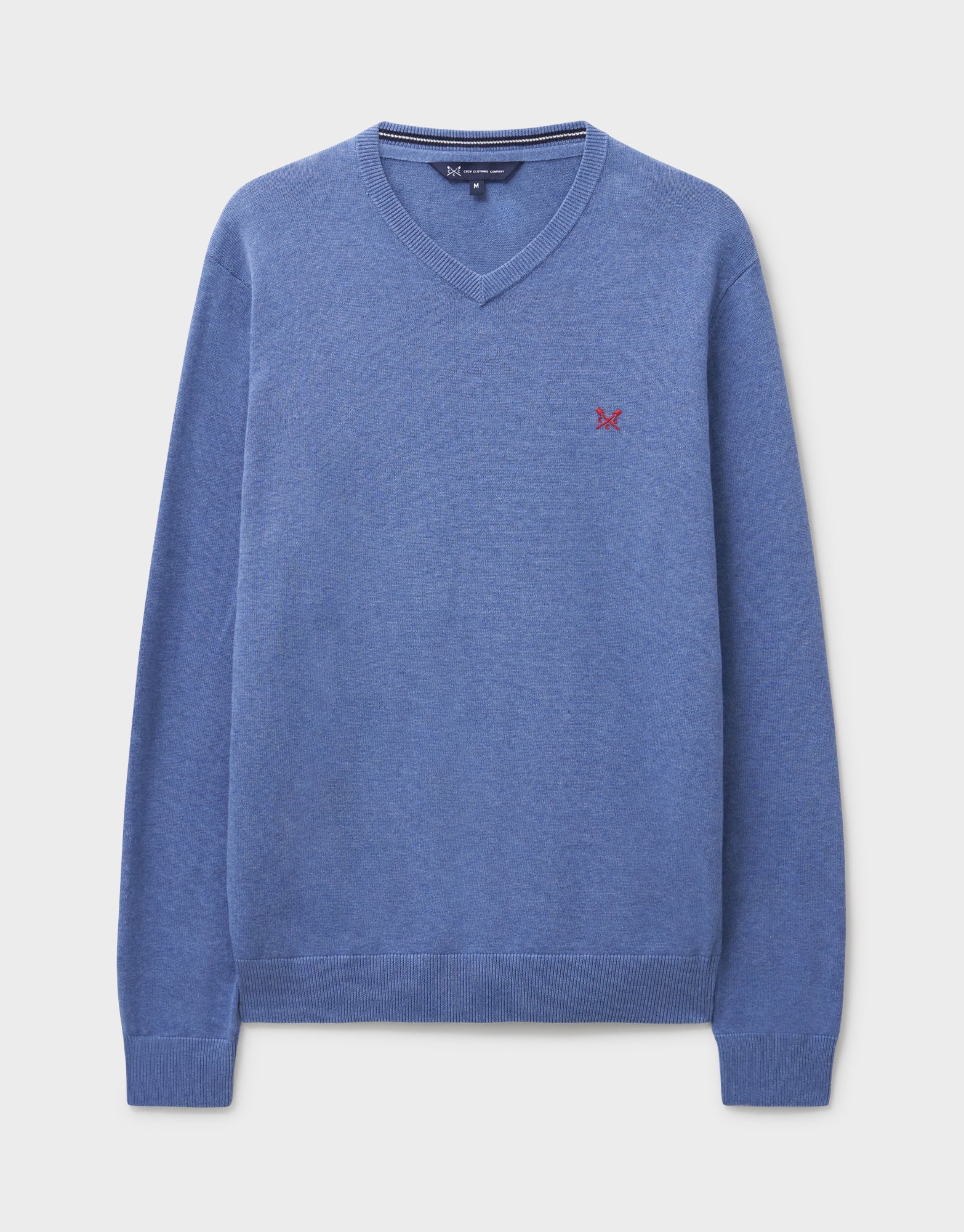An image of the Crew Clothing Organic Cotton Vee