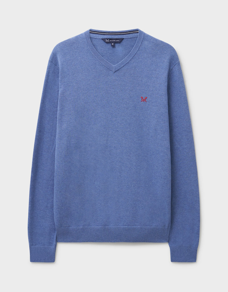 An image of the Crew Clothing Organic Cotton Vee