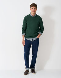 An image of the Crew Clothing Organic Cotton Crew