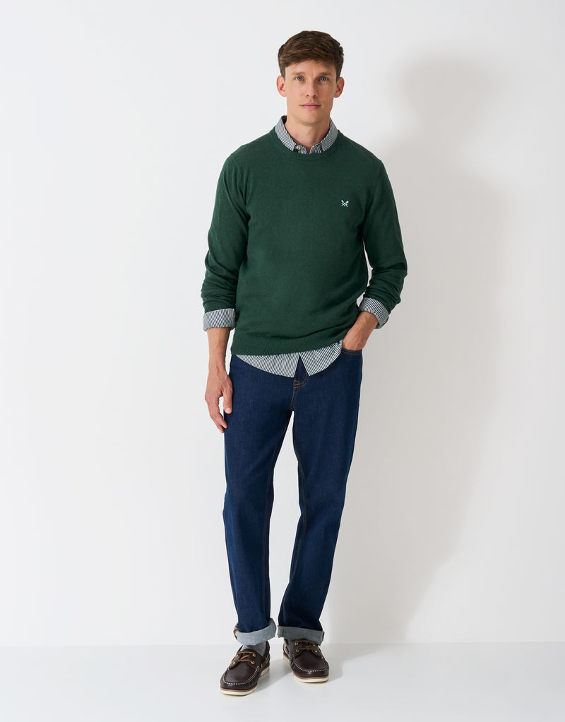 An image of the Crew Clothing Organic Cotton Crew