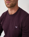 An image of the Crew Clothing Organic Cotton Crew