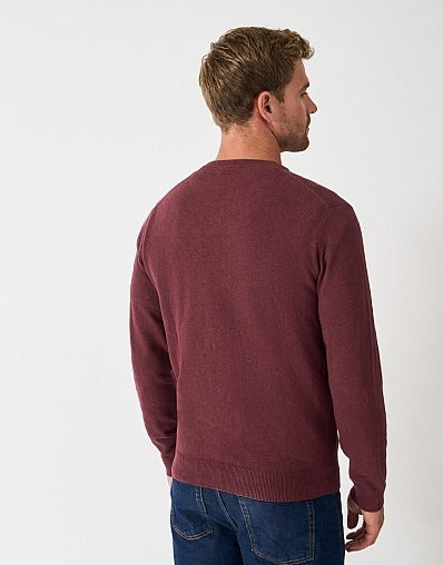 An image of the Crew Clothing Organic Cotton Crew