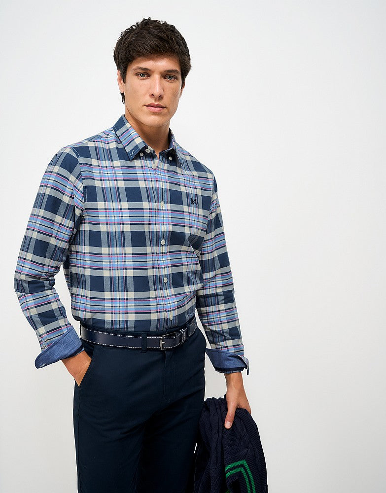 Classic Fit Rupert Check Oxford Shirt