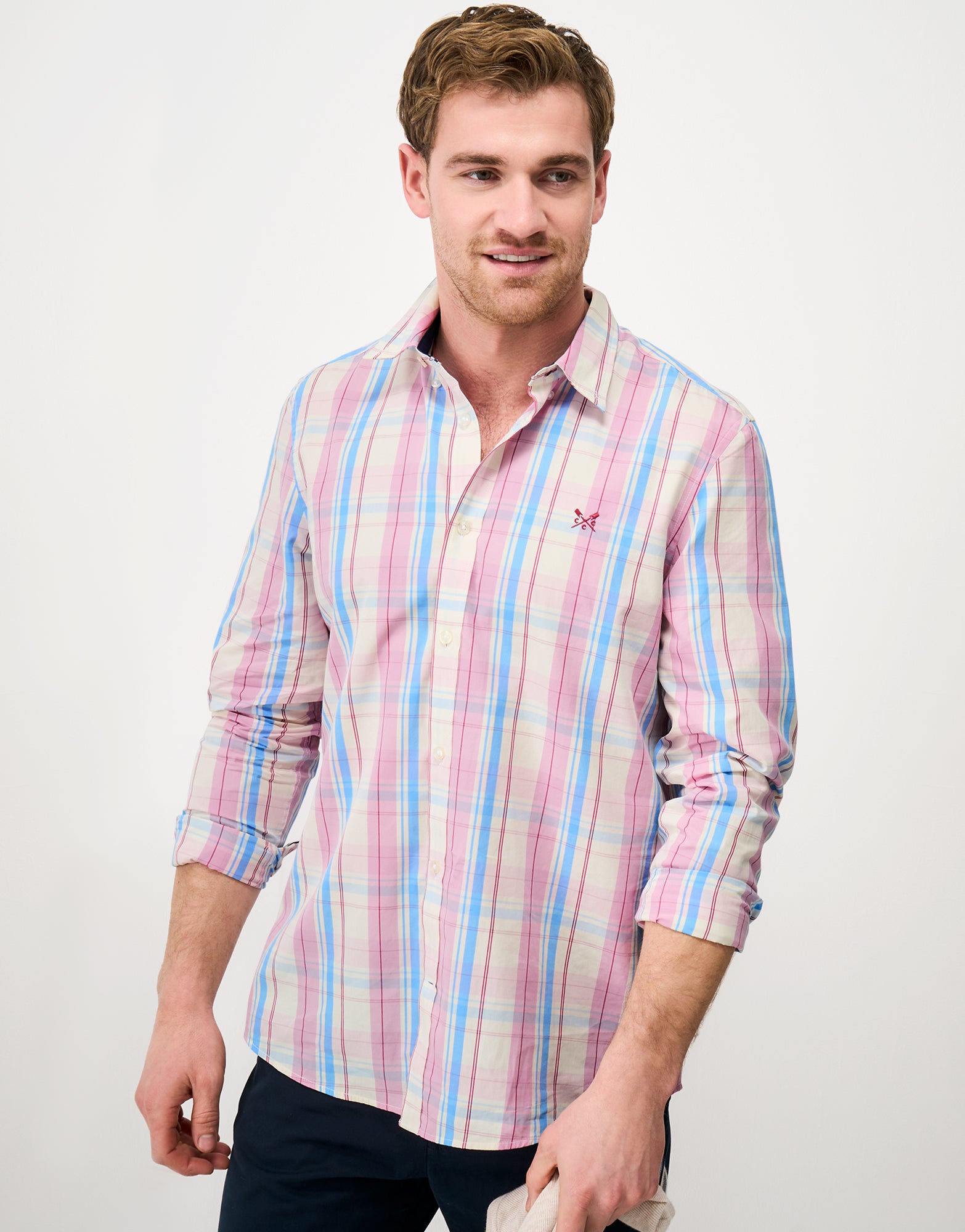 Classic Fit Multi Check Shirt