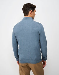 Organic Cotton Half Zip Jumper