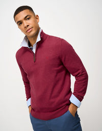 Organic Cotton Half Zip Jumper