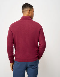 Organic Cotton Half Zip Jumper