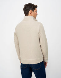 French Rib Half Zip