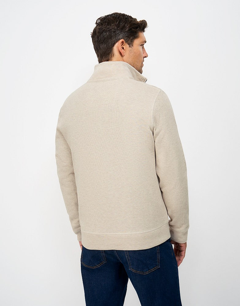 French Rib Half Zip