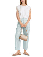 An image of the Marc Cain Cap Sleeve Lace Top