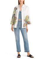 An image of the Marc Cain Beaded Floral Blouse