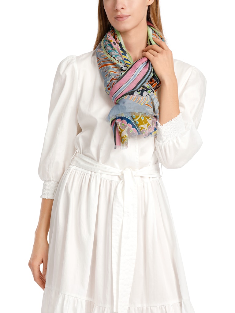 An image of the Marc Cain Tiered Maxi Dress