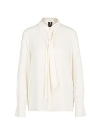 An image of the Marc Cain Tie Neck Blouse