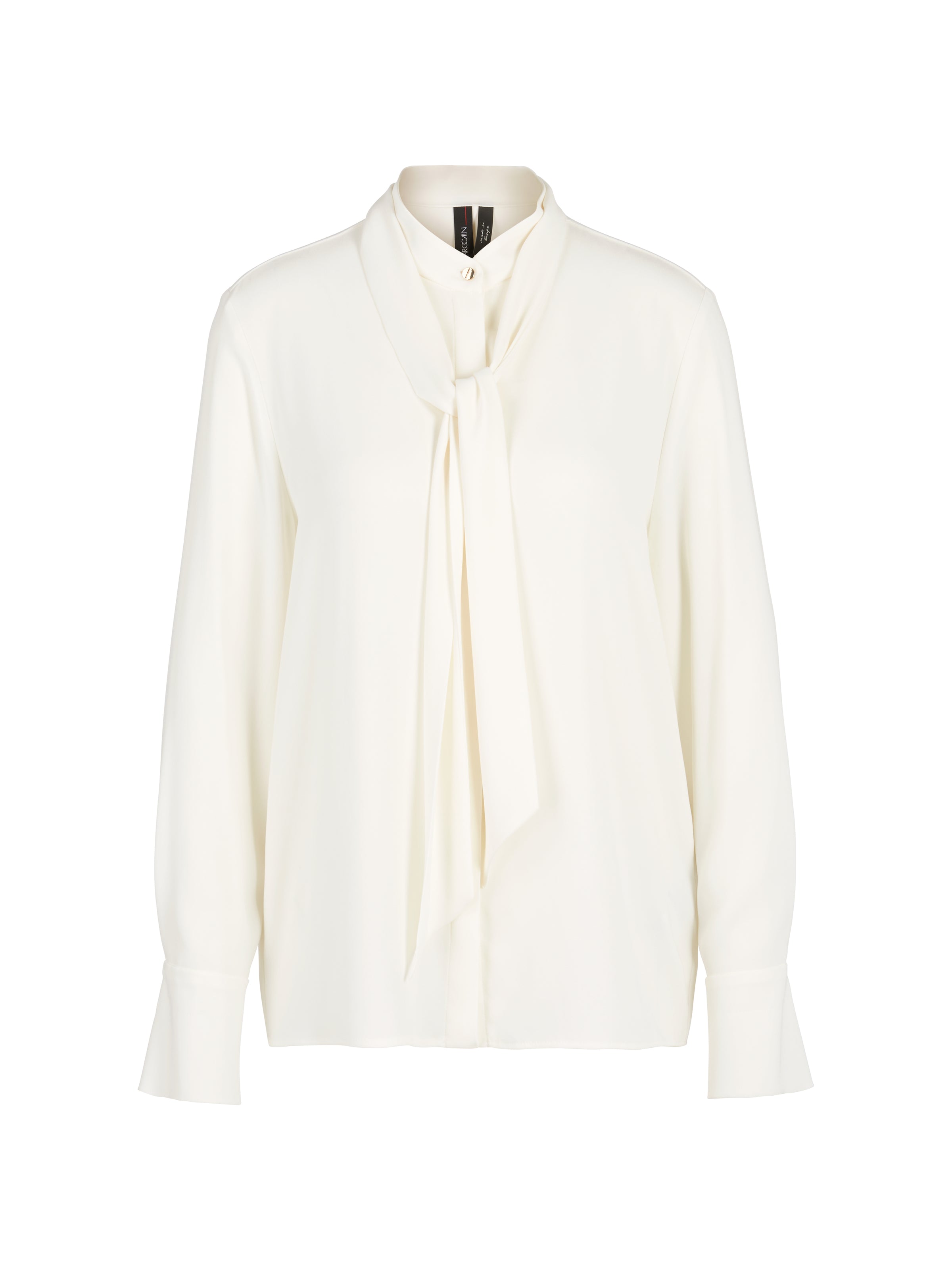 An image of the Marc Cain Tie Neck Blouse