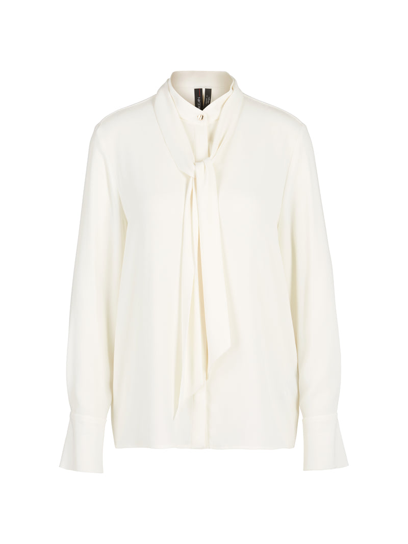 An image of the Marc Cain Tie Neck Blouse