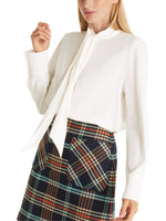 An image of the Marc Cain Tie Neck Blouse